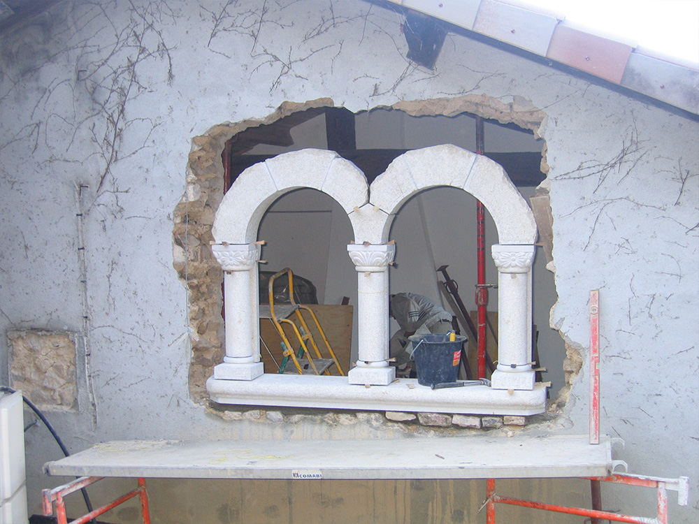 création de cave et arc