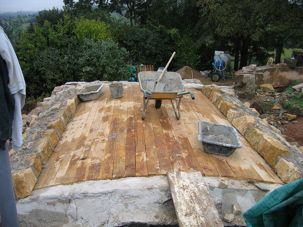 création de cave et arc